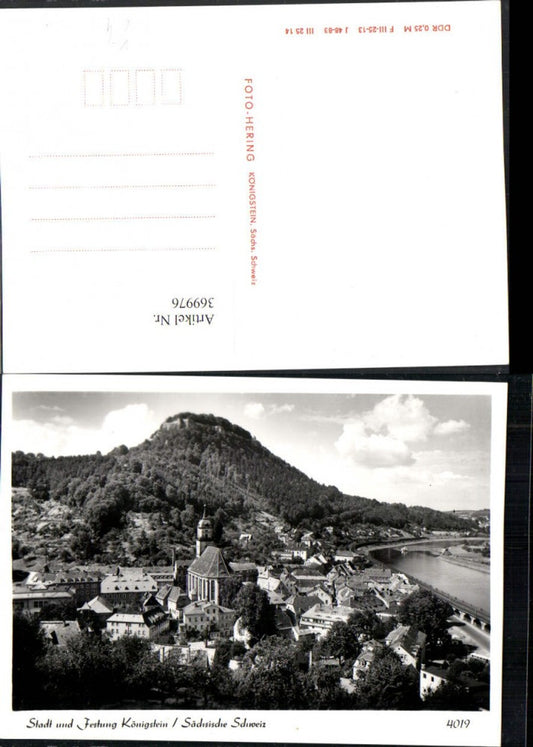 369976,Stadt und Festung Königstein Totale Kirche pub Foto Hering 4019