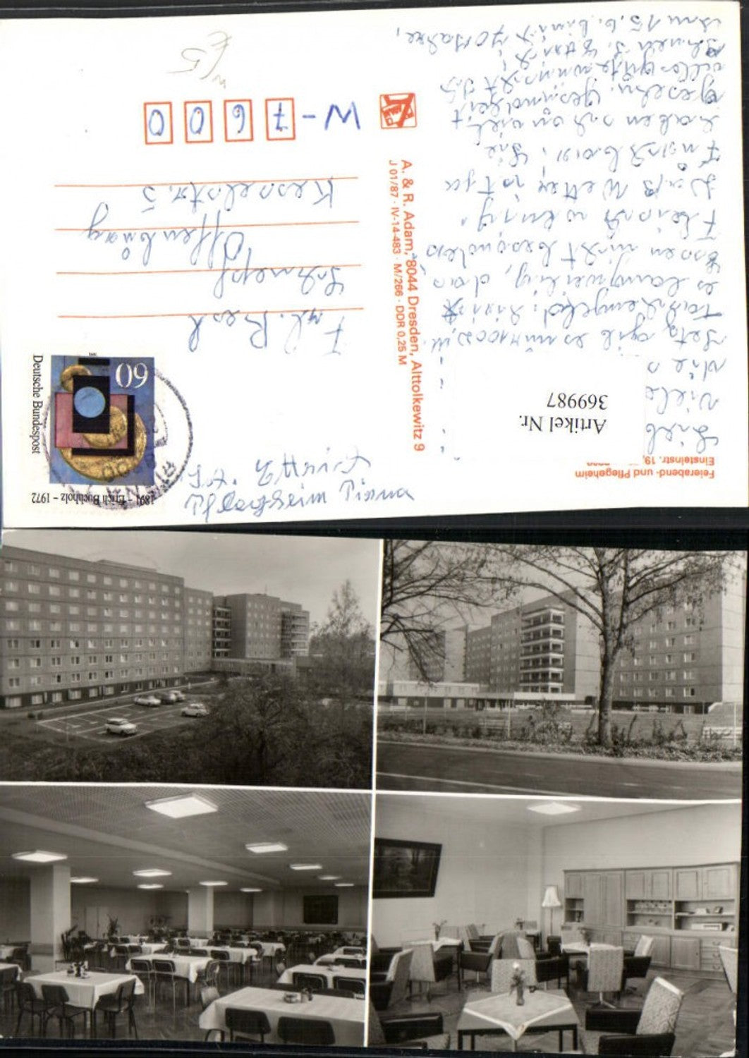 369987,Pirna Feierabend- und Pflegeheim Mehrbildkarte