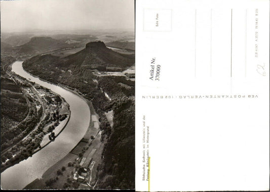 370000,Sächsische Schweiz Lilienstein Festung m. Königstein