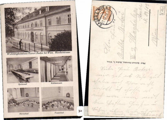 68689,Baden b. Wien Marchetstrasse Bad Mehrbildkarte