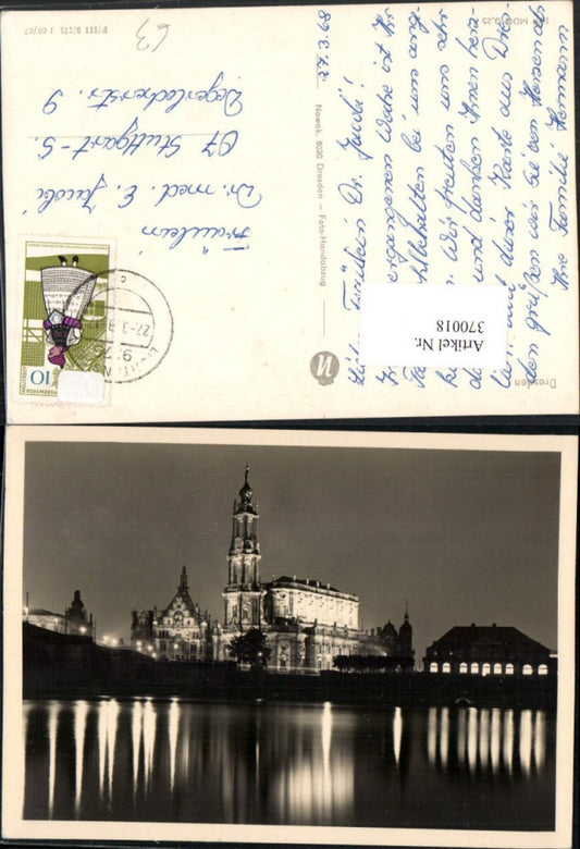 370018,Dresden b. Nacht Kirche