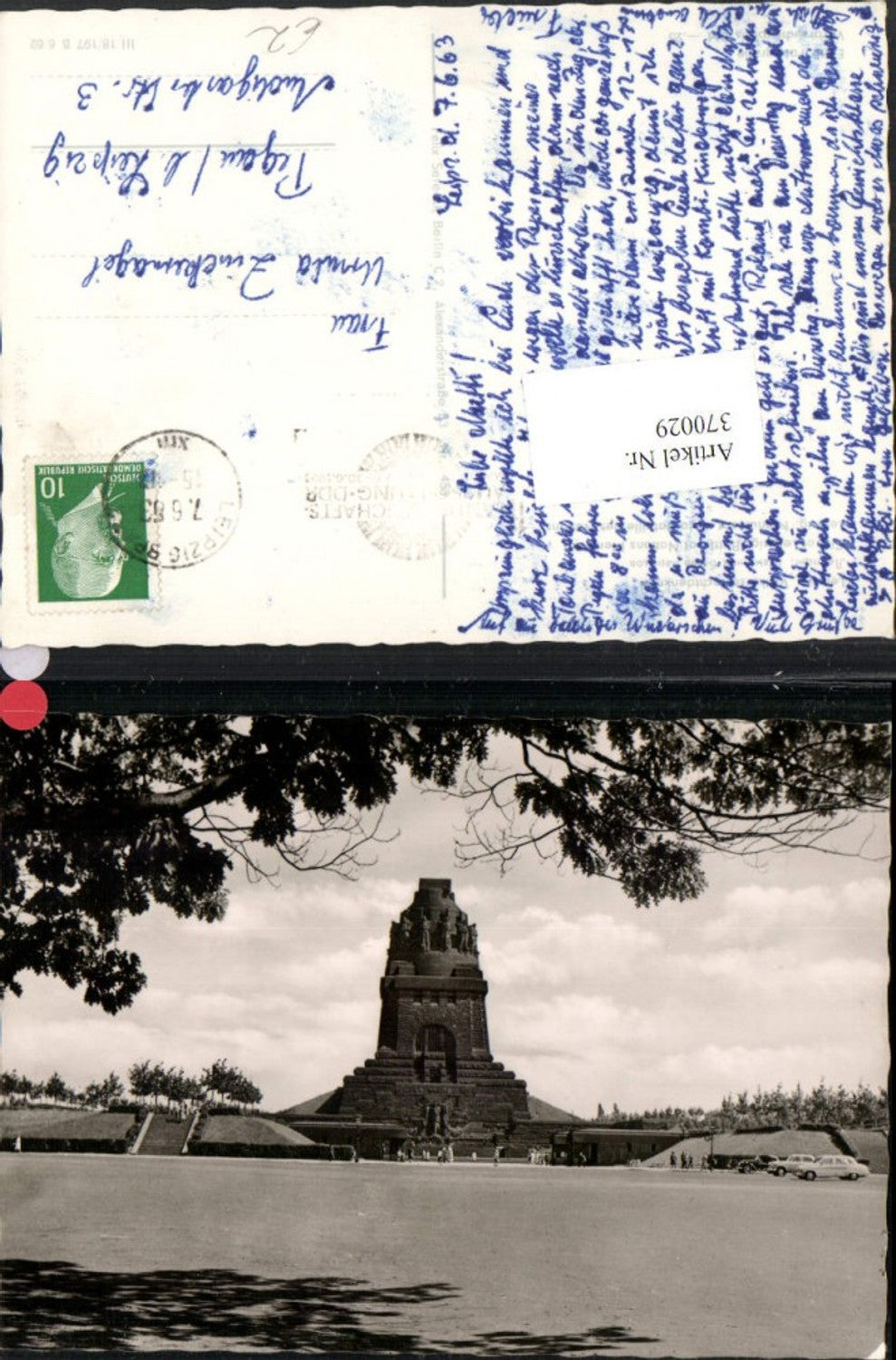 370029,Leipzig Völkerschlachtdenkmal Monument