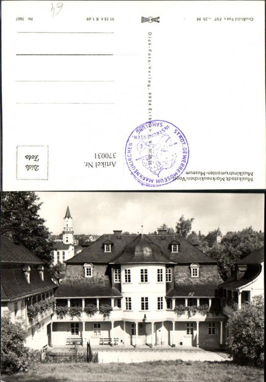 370031,Markneukirchen im Vogtland Musikinstrumenten-Museum