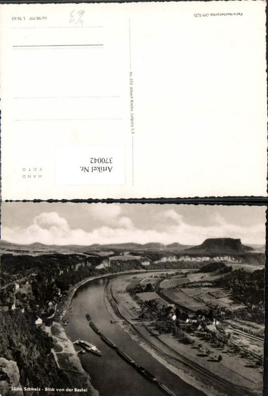 370042,Sächsische Schweiz Blick von d. Bastei b. Rathen