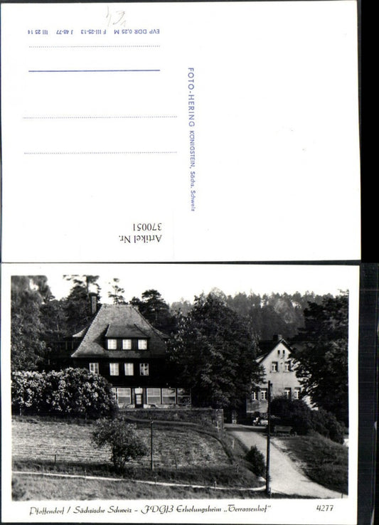 370051,Pfaffendorf Erholungsheim Terrassenhof pub Foto Hering 4277