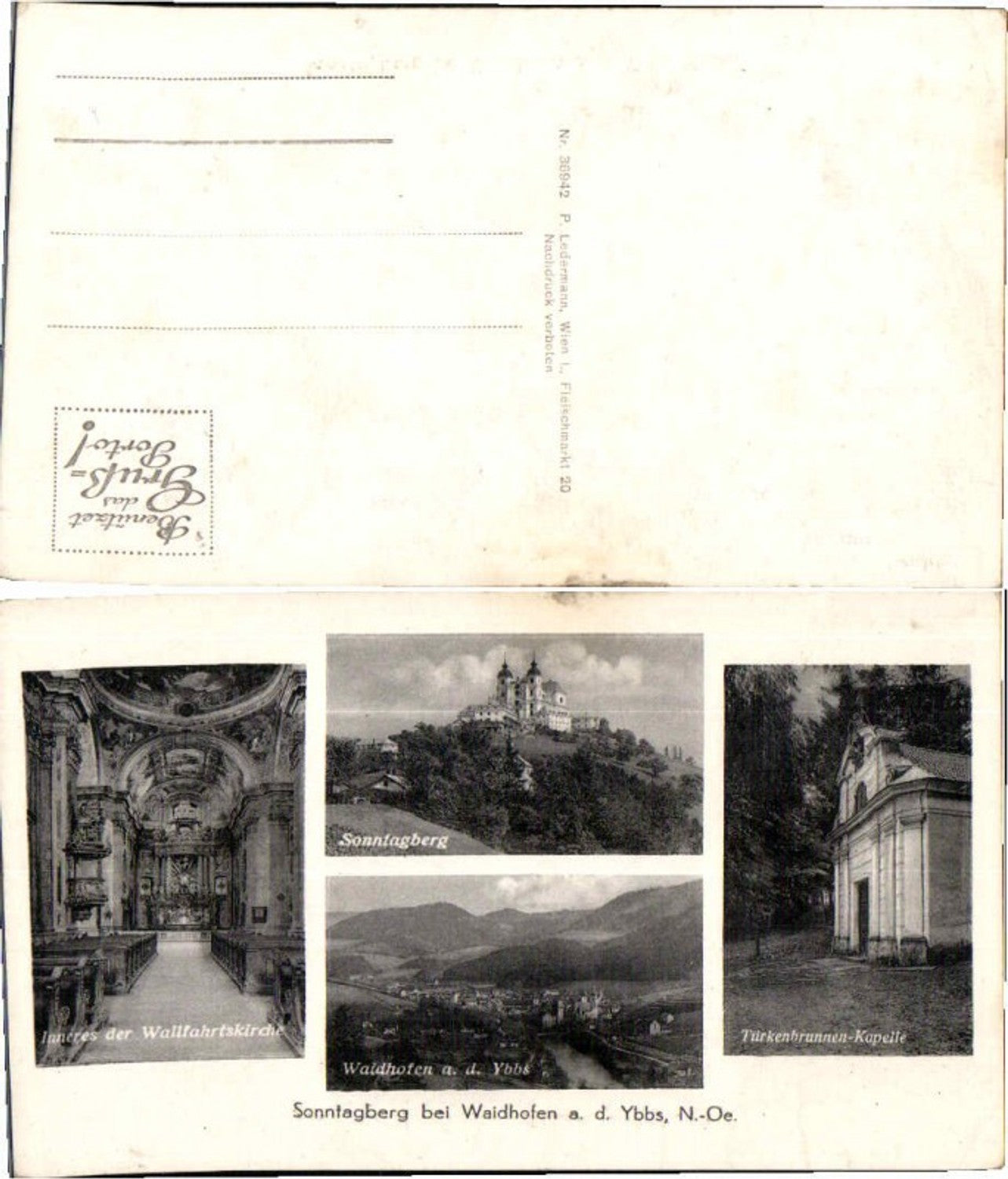 68744,Sonntagberg bei Rosenau Kematen Ybbs pub Ledermann 36942