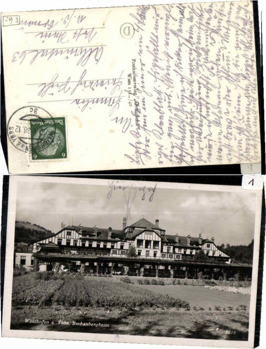 68760,Waidhofen a.d. Ybbs Buchenbergheim 1938