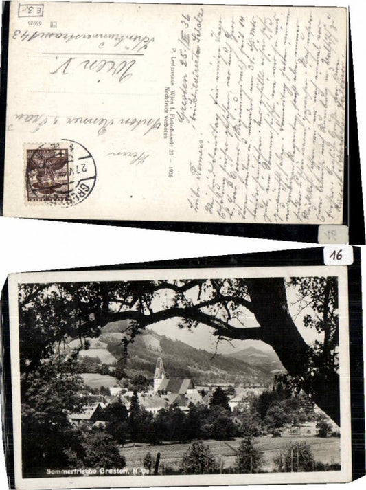 68768,Sommerfrische Gresten 1936 pub Ledermann
