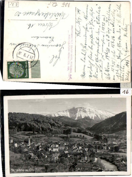 68770,Scheibbs mit Ötscher 1938