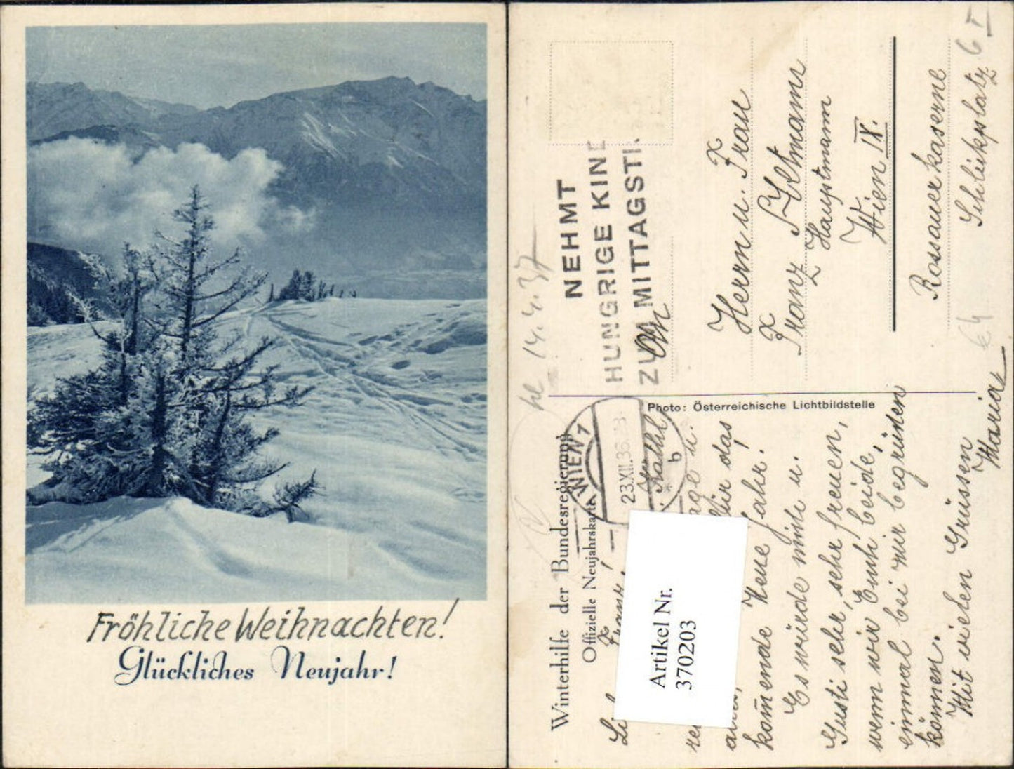 370203,Neujahr Winterlandschaft Bäume Bergkulisse