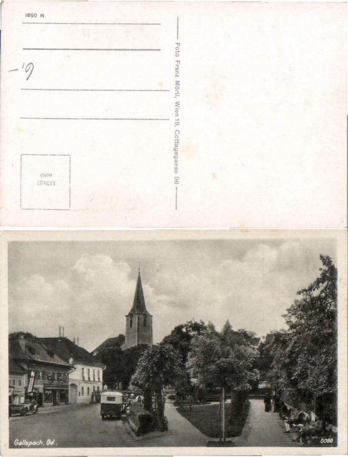 69101,Gallspach Marktplatz 1940