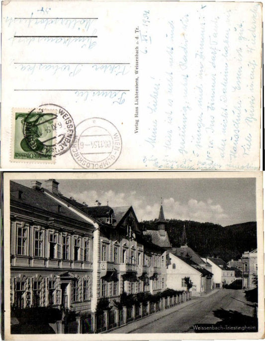 69375,Weissenbach a.d. Triesting Partie 1954