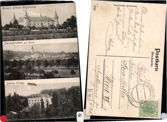 69392,Steinakirchen am Forst Ernegg Wolfpassing 1905