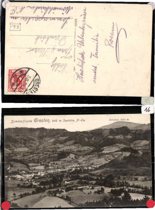 69430,Sommerfrische Gresten m.Ötscher pub Ledermann 13808