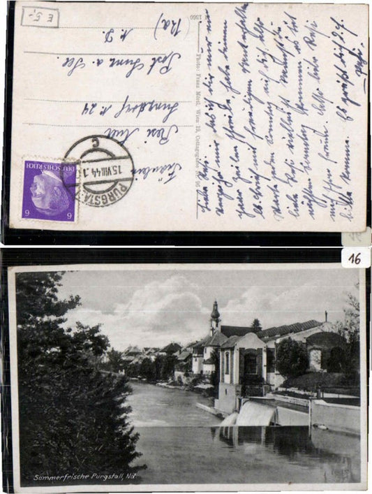 69431,Sommerfrische Purgstall Niederdonau 1944