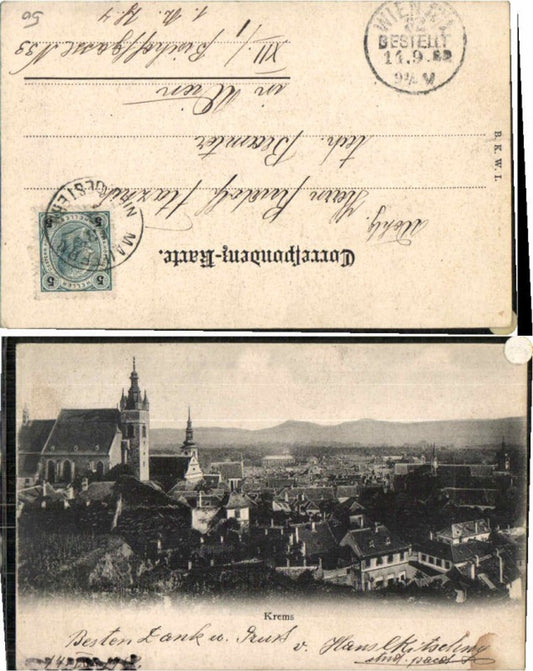 69444,Krems a.d. Donau Wachau 1900 B.K.W.I