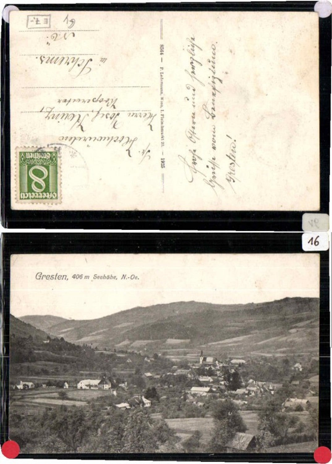 69449,Gresten Partie um 1925 pub Ledermann 8564