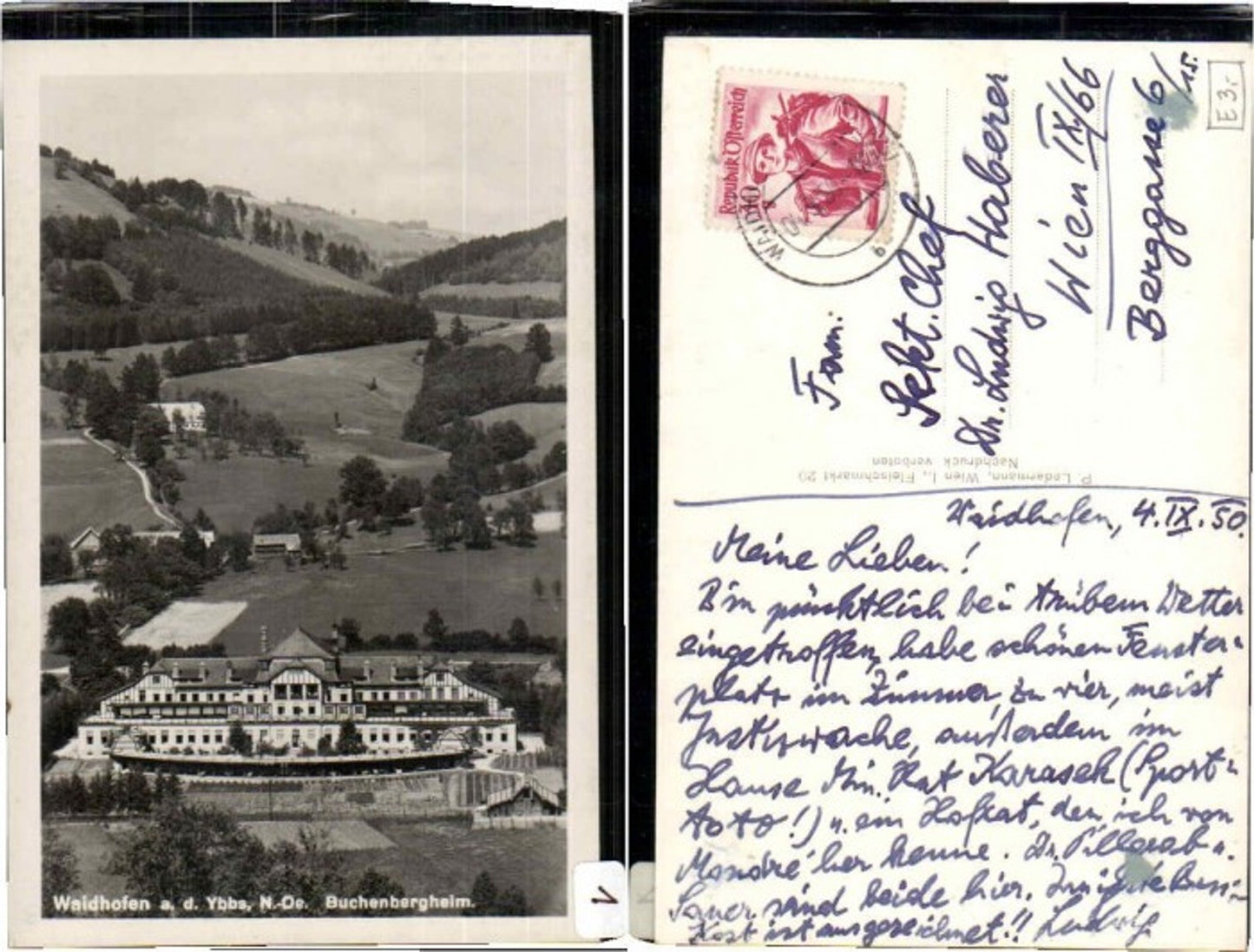 69476,Waidhofen a.d. Ybbs Buchenbergheim pub Ledermann