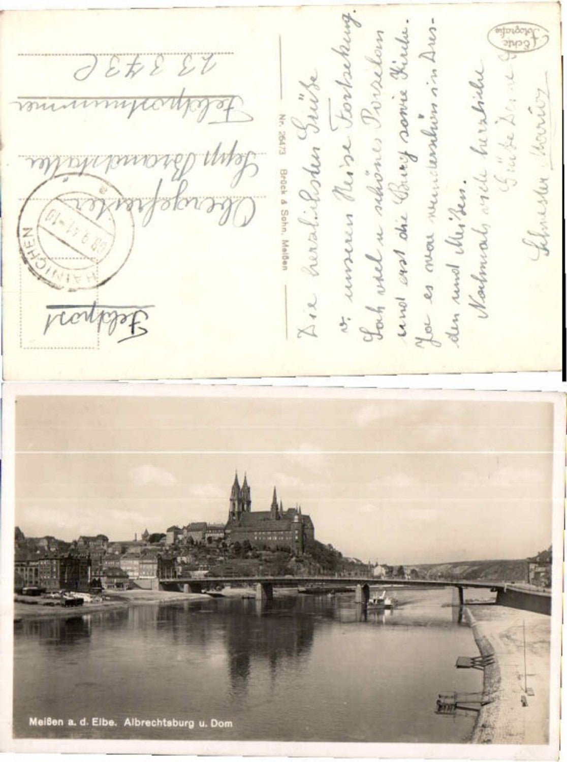 69649,Meißen a.d. Elbe Albrechtsburg Dom 1941 Feldpost