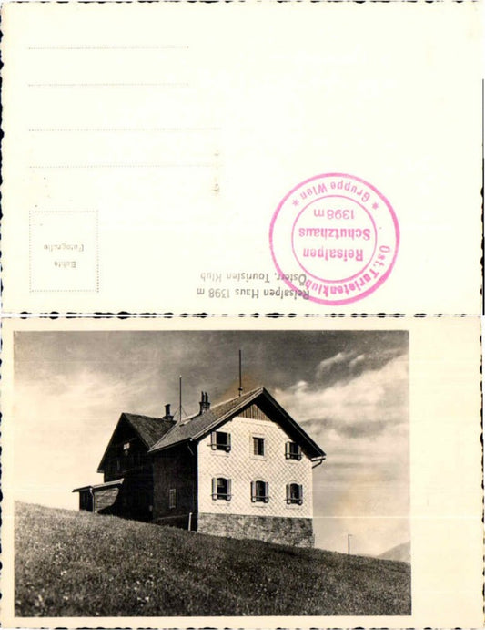 69693,FotoAK Reisalpenhaus b. Lilienfeld Hainfeld