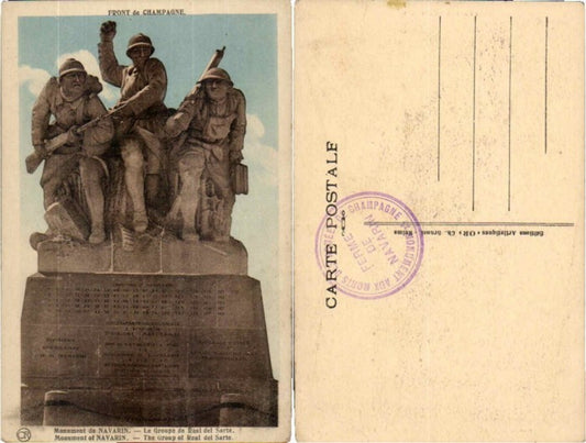 69730,Monument of Navarin Front the Champagne