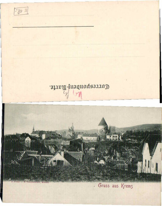 69947,Gruss aus Krems a.d. Donau 1899