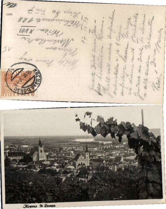 69997,Krems a.d. Donau m. Weinrebe Wein Weintrauben