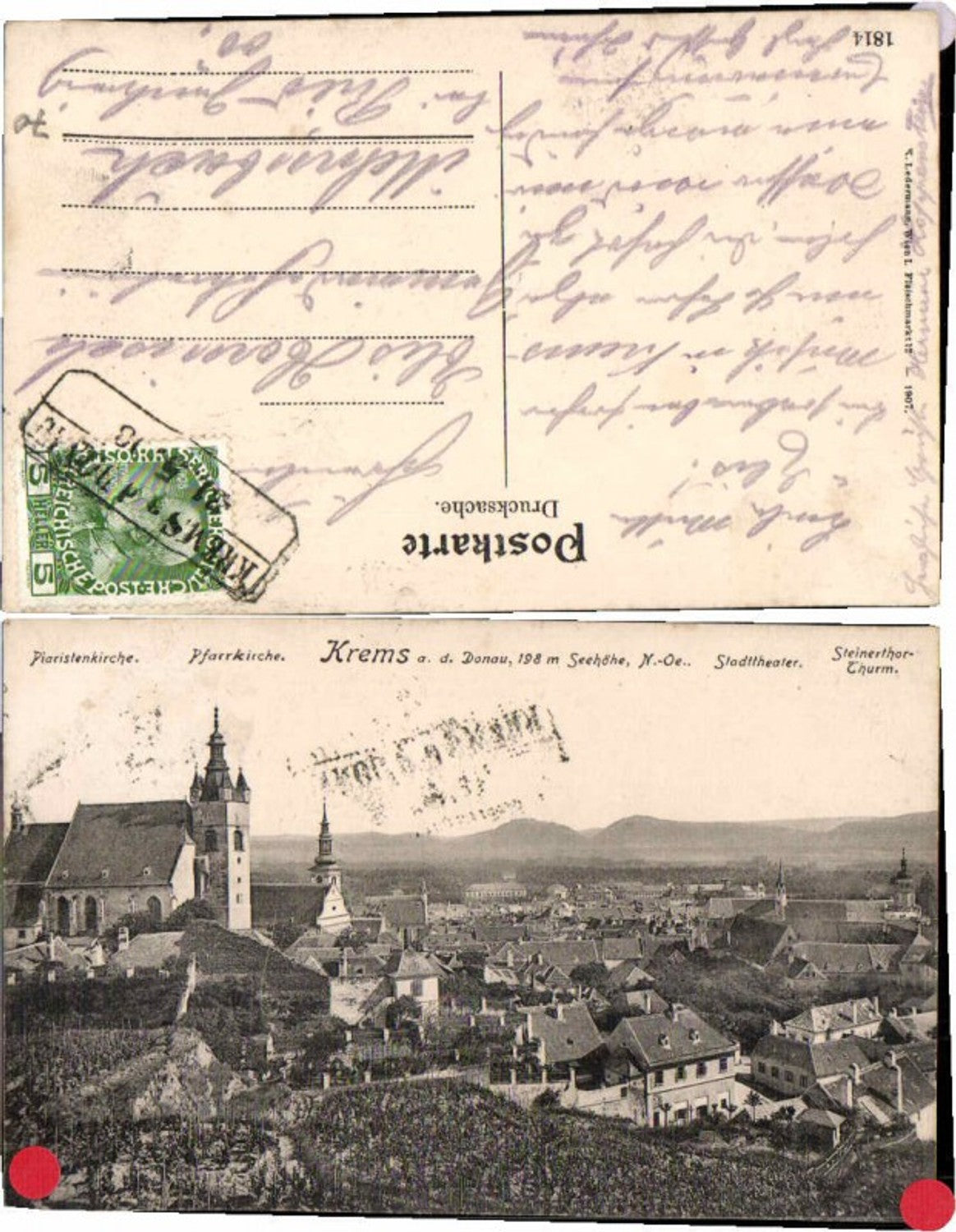 70031, Krems an der Donau Totale pub Ledermann 1814