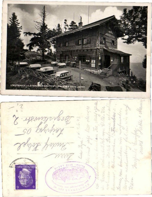 70124,Pinkenkogel Schutzhaus am Semmering 1940