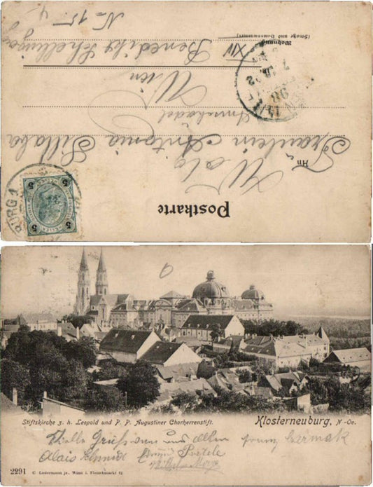 70140,Klosterneuburg b. Wien pub Ledermann 2291