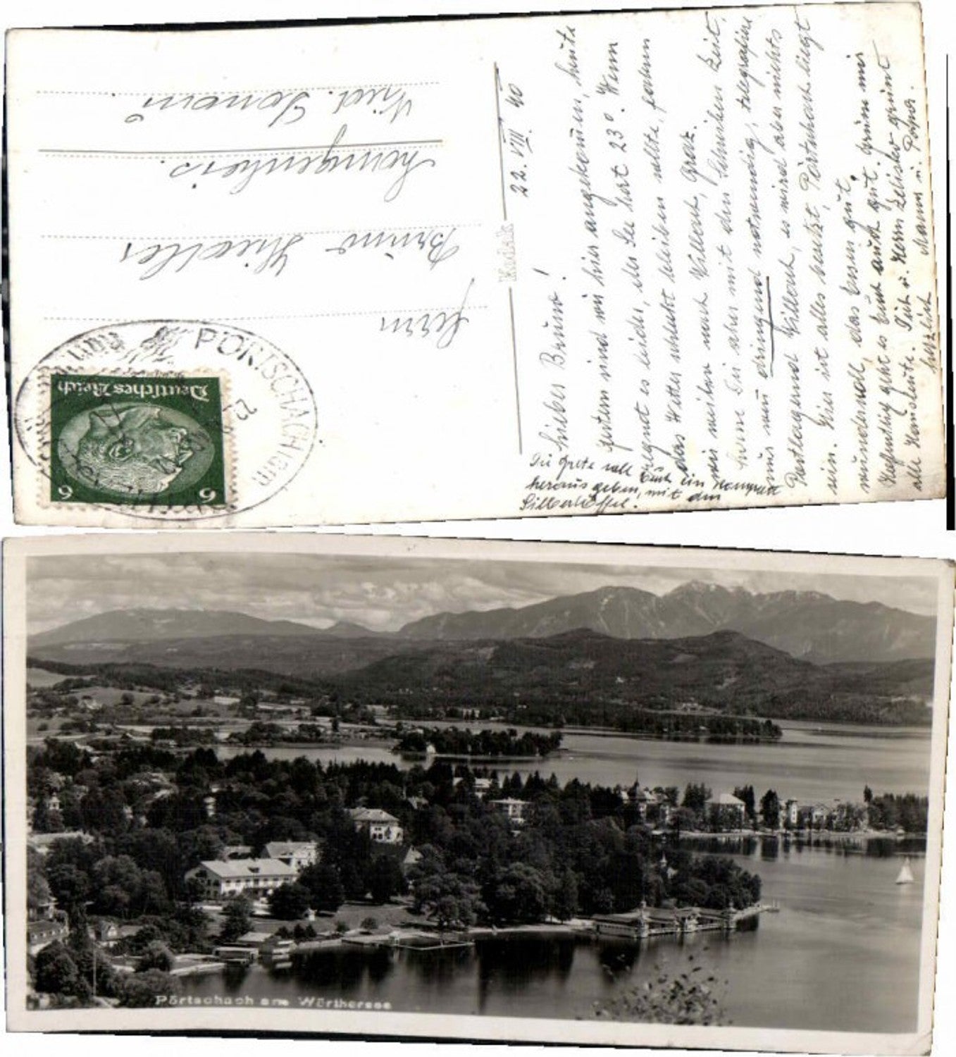 70398,Pörtschach am Wörthersee 1938