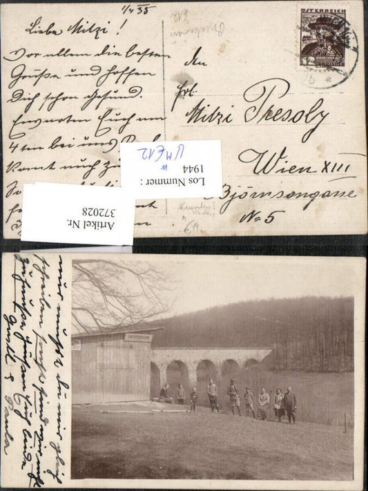 372028,Foto AK Brentenmais b. Pressbaum Viadukt Brücke Zur Einsiedlerin