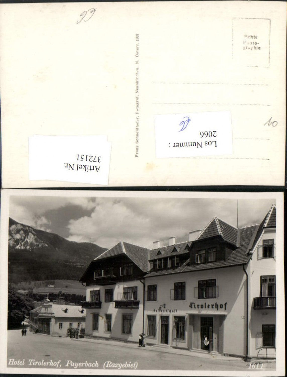 372151,Payerbach Hotel Tirolerhof