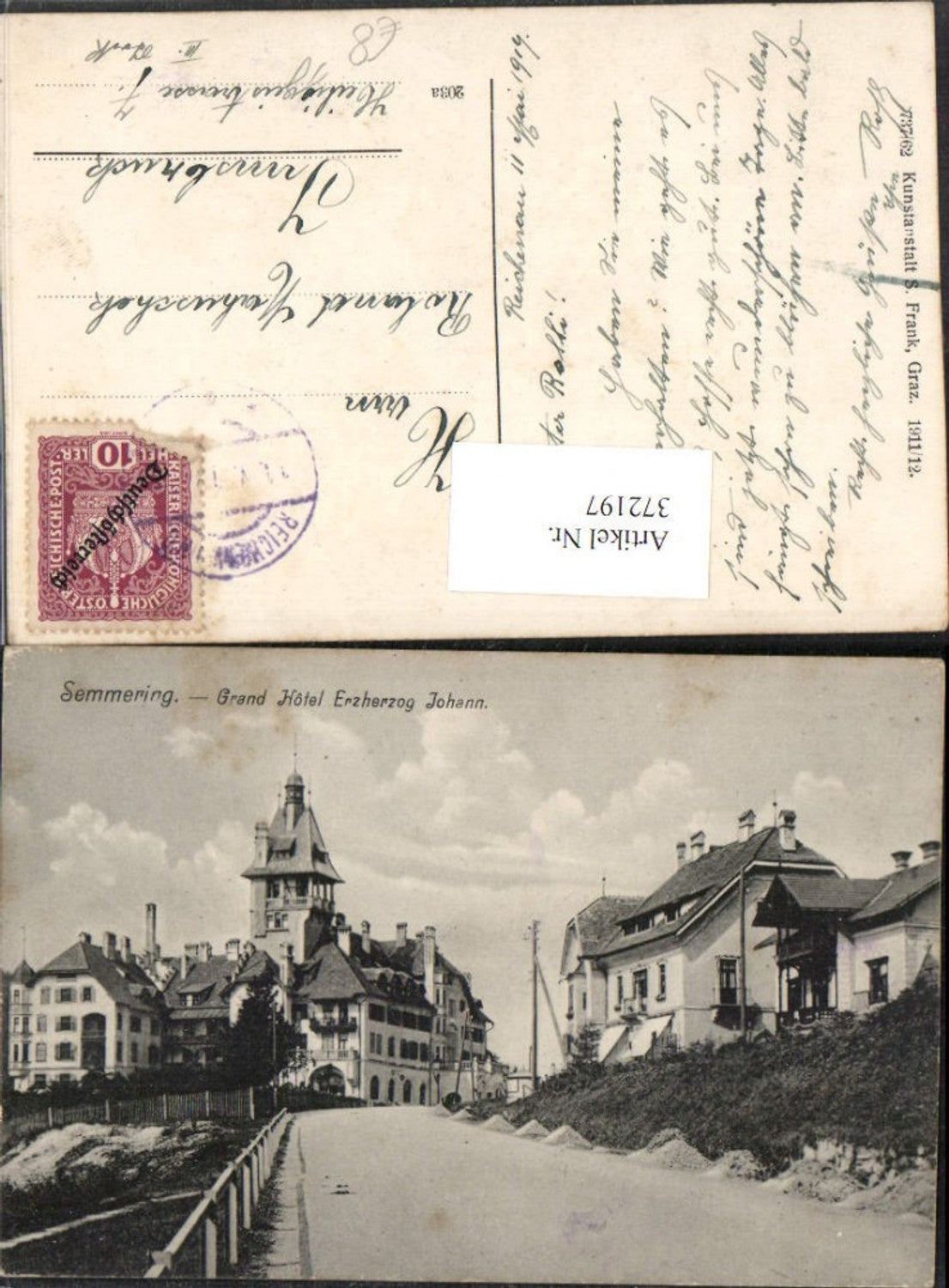 372197,Semmering Grand Hotel Erzherzog Johann