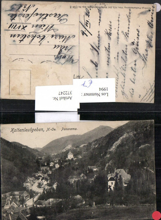372247,Kaltenleutgeben Panorama Totale pub Sperling 1734E
