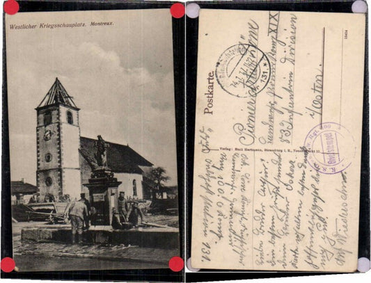 71440,Montreux Soldaten am Denkmal