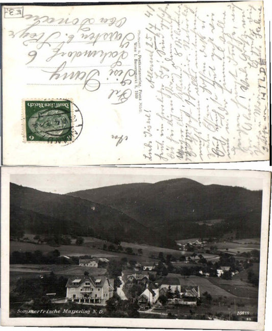 71569,Sommerfrische Mayerling b. Alland Heiligenkreuz Mödling
