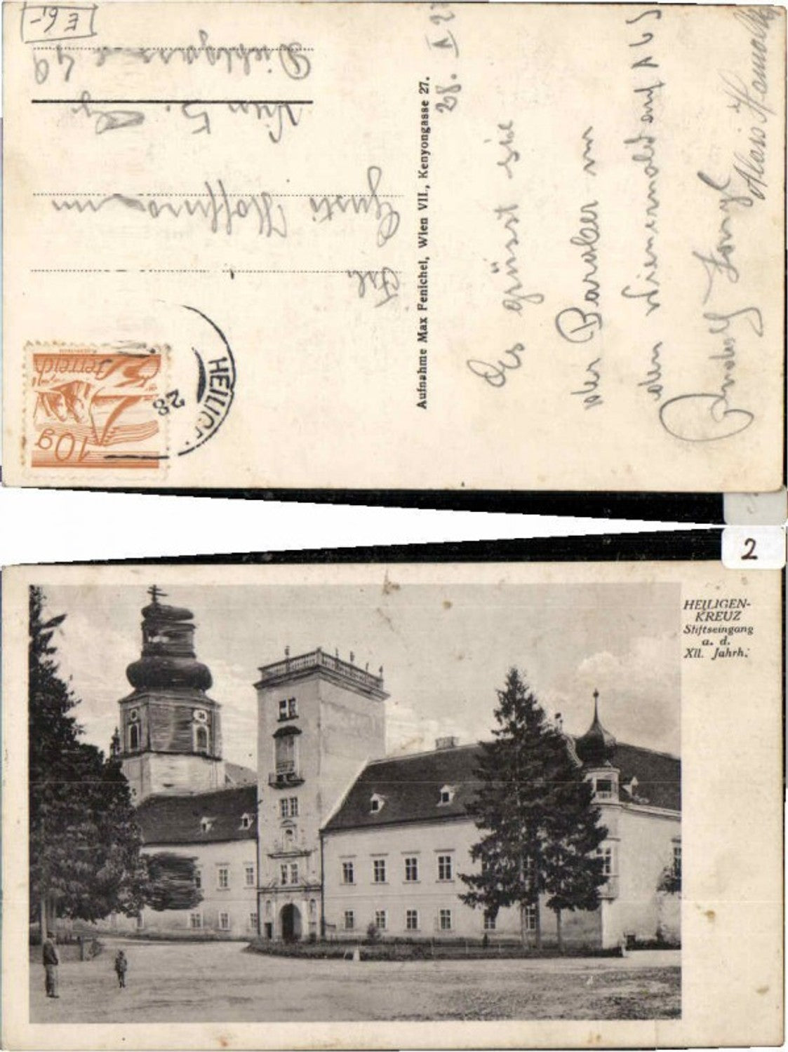 71614,Heiligenkreuz Mödling Stift 12. Jahrhundert
