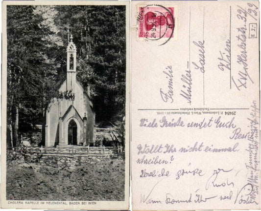 71636,Cholera Kapelle Helenental Baden Ledermann 29454