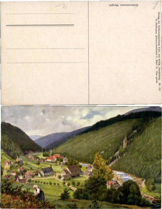 71976,H. Hoffmann Schönmünzach Murgtal Schwarzwald