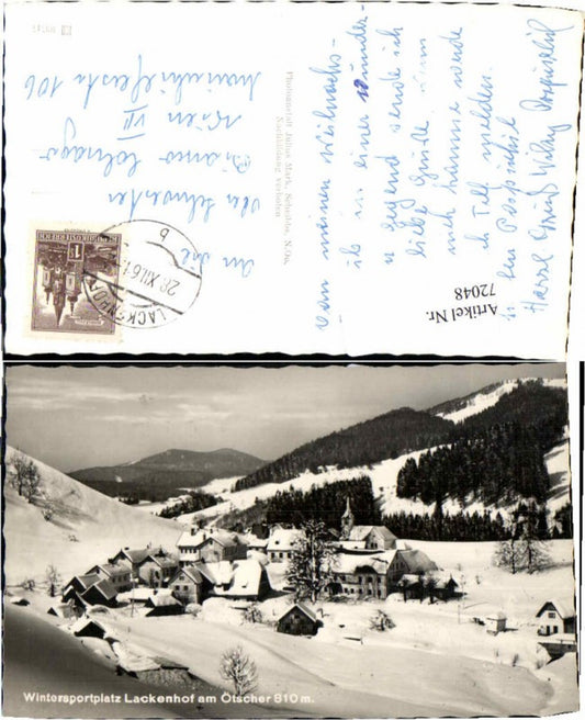 72048,Lackenhof am Ötscher Winterpartie