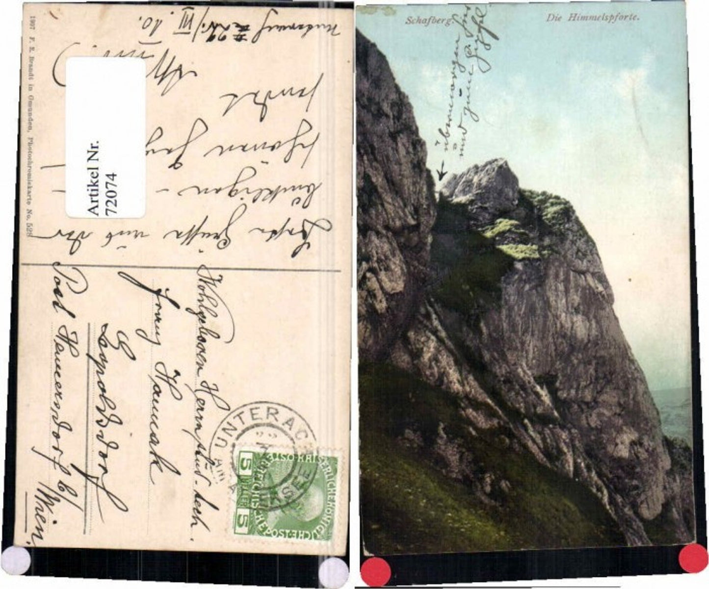 72074,Schafberg Himmeldpforte St Wolfgang Brandt 528