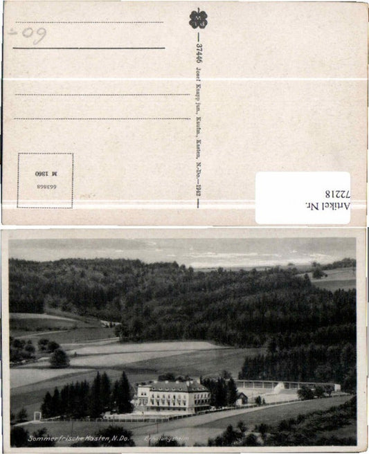 72218,Sommerfrische Kasten Dörfl Heim 1942