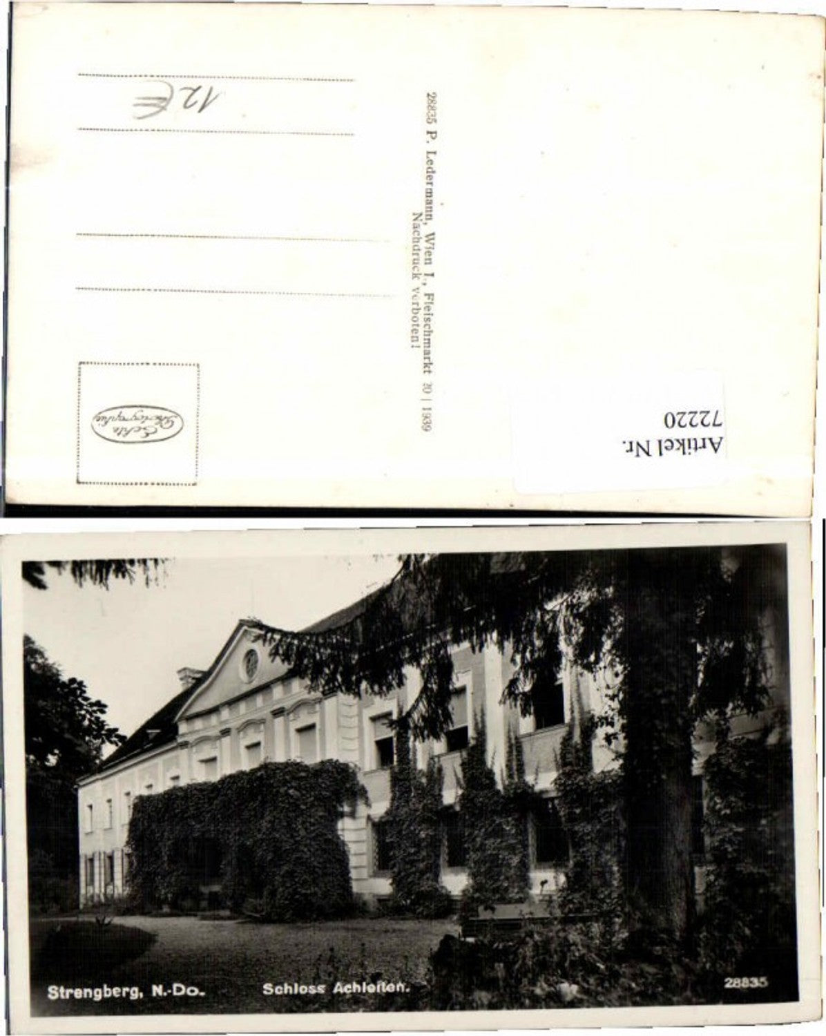 72220,Strengberg Achleiten bei Amstetten 1939