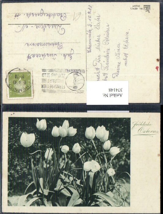 374148,Ostern Blumen Tulpen
