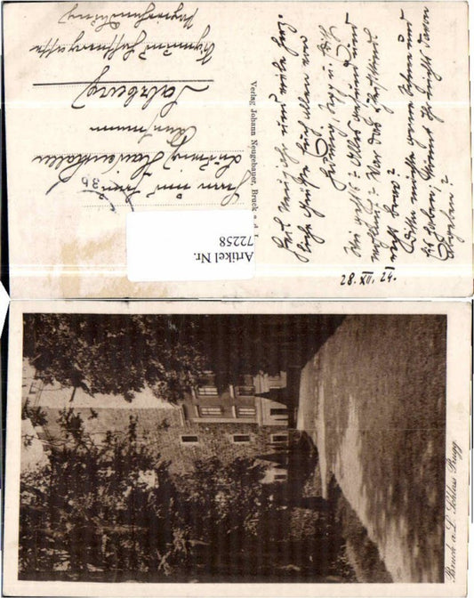 72258,Bruck a.d. Leitha Prugg Schloss Einfahrt