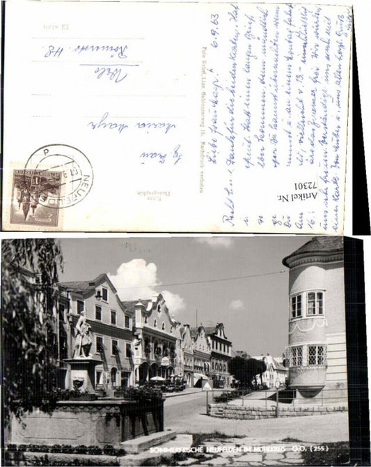 72301,Neufelden im Mühlkreis Strassenpartie 1960