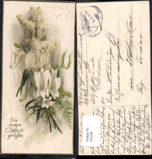 374248, Easter Lilac branch Lilies Flowers