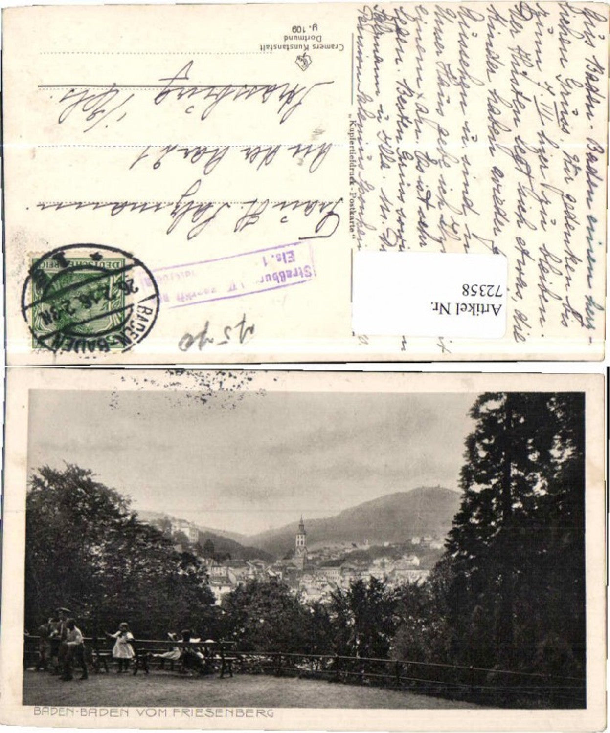 72358,Baden Baden Friesenberg 1916