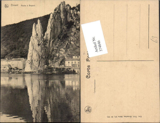 374846,Belgium Dinant Roche a Bayard Felsen